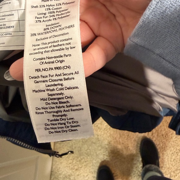 Eddie Bauer Women's Teal Puffer Coat 2XL - Picture 8 of 11